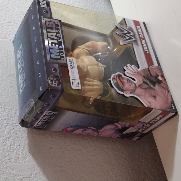 METALS diecast John Cena figurine new inbox - Picture 3 of 7